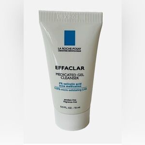 La Roche-Posay Effaclar Medicated Gel Cleanser — White with Blue Accent